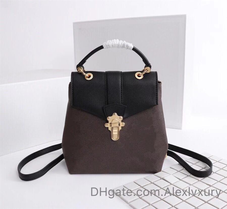 Classic Women Backpack With Cover lady Coated canvas cowhide magnetic buckle open and close drawstring zipper outer pocket removable pendant Shoulder, Brown check with red cover
Classic Women Backpack With Cover lady Coated canvas cowhide magnetic buckle open and close drawstring zipper outer pocket removable pendant Shoulder, Brown check with red cover