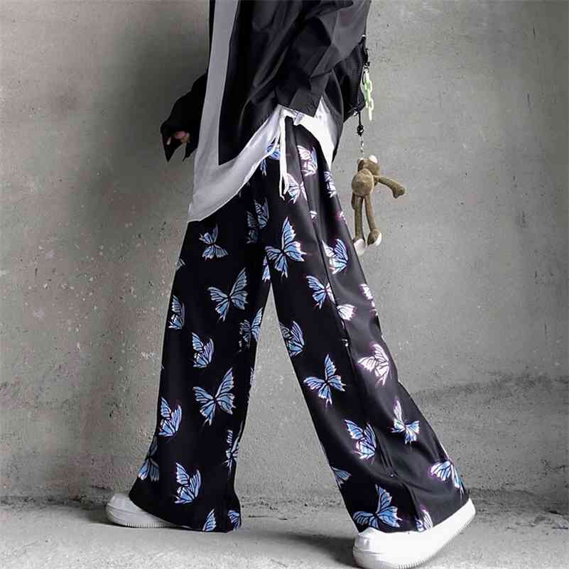 Hip Hop Streetwear Harem Women's Wide Leg Pants Male Casual Sweatpants Harajuku Jogging Men's Trousers 210707, Black butterfly
Hip Hop Streetwear Harem Women's Wide Leg Pants Male Casual Sweatpants Harajuku Jogging Men's Trousers 210707, Black butterfly