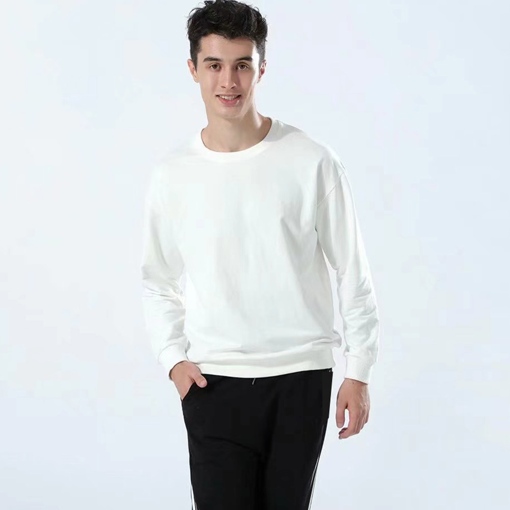 Men Casual Sweatshirts Autumn Style Streetwear Hoodies Male Terry White Black Hoodie Tops Outerwear LS-252 210518