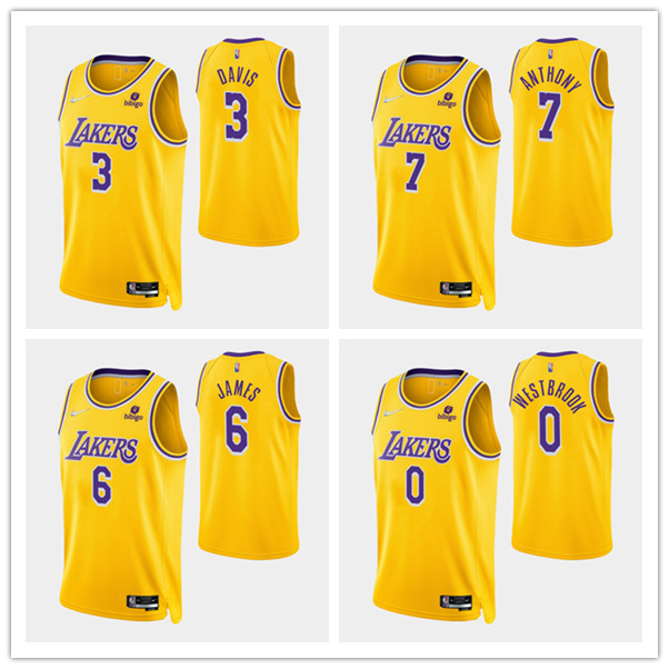 Los AngelesLakersLeBronJames AnthonyDavisCarmelo Anthony Russell Westbrook 75th Anniversary Diamond basketball Jersey, Black
Los AngelesLakersLeBronJames AnthonyDavisCarmelo Anthony Russell Westbrook 75th Anniversary Diamond basketball Jersey, Black