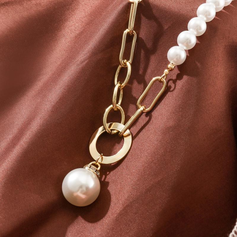 Pendant Necklaces Korean Fashion Party Pearl For Women Gold Metal Statement Geometric Hanging 2021 Trend Female Modern Jewelry
Pendant Necklaces Korean Fashion Party Pearl For Women Gold Metal Statement Geometric Hanging 2021 Trend Female Modern Jewelry