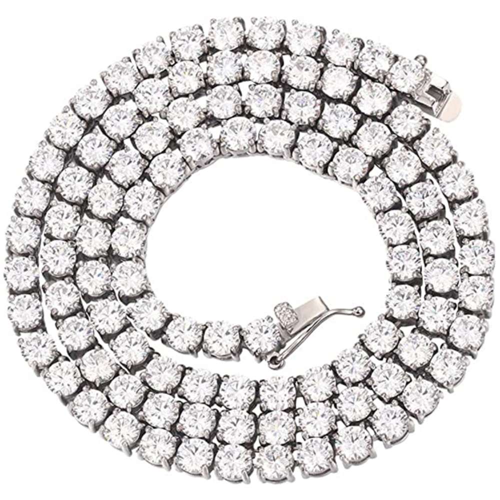 Hip Hop Iced Out Chain Stainls Steel Cubic Zirconia Diamond Tennis Pendant Necklace Jewelry for Men Women Y0095
Hip Hop Iced Out Chain Stainls Steel Cubic Zirconia Diamond Tennis Pendant Necklace Jewelry for Men Women Y0095