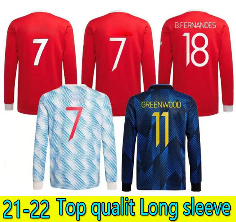 21/22 Long Sleeve United POGBA soccer jerseys 2021 MARTIAL LUKAKU RASHFORD Shirt B.FERNANDES GREENWOOD LINGARD Football Uniform, Black;yellow
21/22 Long Sleeve United POGBA soccer jerseys 2021 MARTIAL LUKAKU RASHFORD Shirt B.FERNANDES GREENWOOD LINGARD Football Uniform, Black;yellow