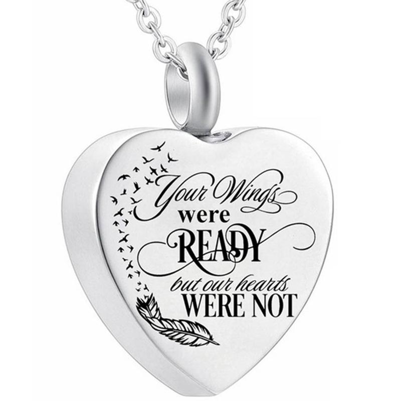 Pendant Necklaces Heart Cremation Urn Necklace For Ashes Jewelry Memorial Women 
Pendant Necklaces Heart Cremation Urn Necklace For Ashes Jewelry Memorial Women