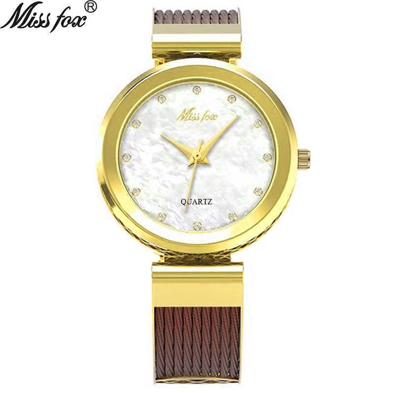 Missfox watch simple advanced waterproof fashion temperament women's watch 2020 NEW, Silver wire
Missfox watch simple advanced waterproof fashion temperament women's watch 2020 NEW, Silver wire