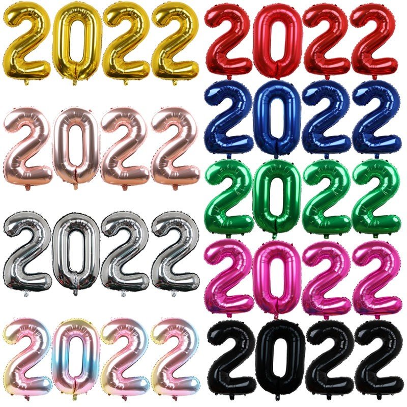 2022 Number Foil Balloons Festives Decor 32inch Rose Gold Digit Air Balloons Christmas Decoration Happy New Year 4pcs Globos Graduation
2022 Number Foil Balloons Festives Decor 32inch Rose Gold Digit Air Balloons Christmas Decoration Happy New Year 4pcs Globos Graduation