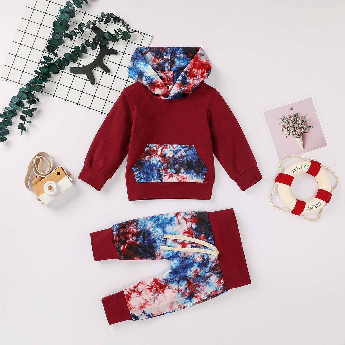 Bear Leader born Baby Girl Clothes Hooded Sweatshirt Tie-dye Pants 2pcs Outfit Cotton Baby Tracksuit Set Infant Boys Clothes 210708, Ah1581 red
Bear Leader born Baby Girl Clothes Hooded Sweatshirt Tie-dye Pants 2pcs Outfit Cotton Baby Tracksuit Set Infant Boys Clothes 210708, Ah1581 red