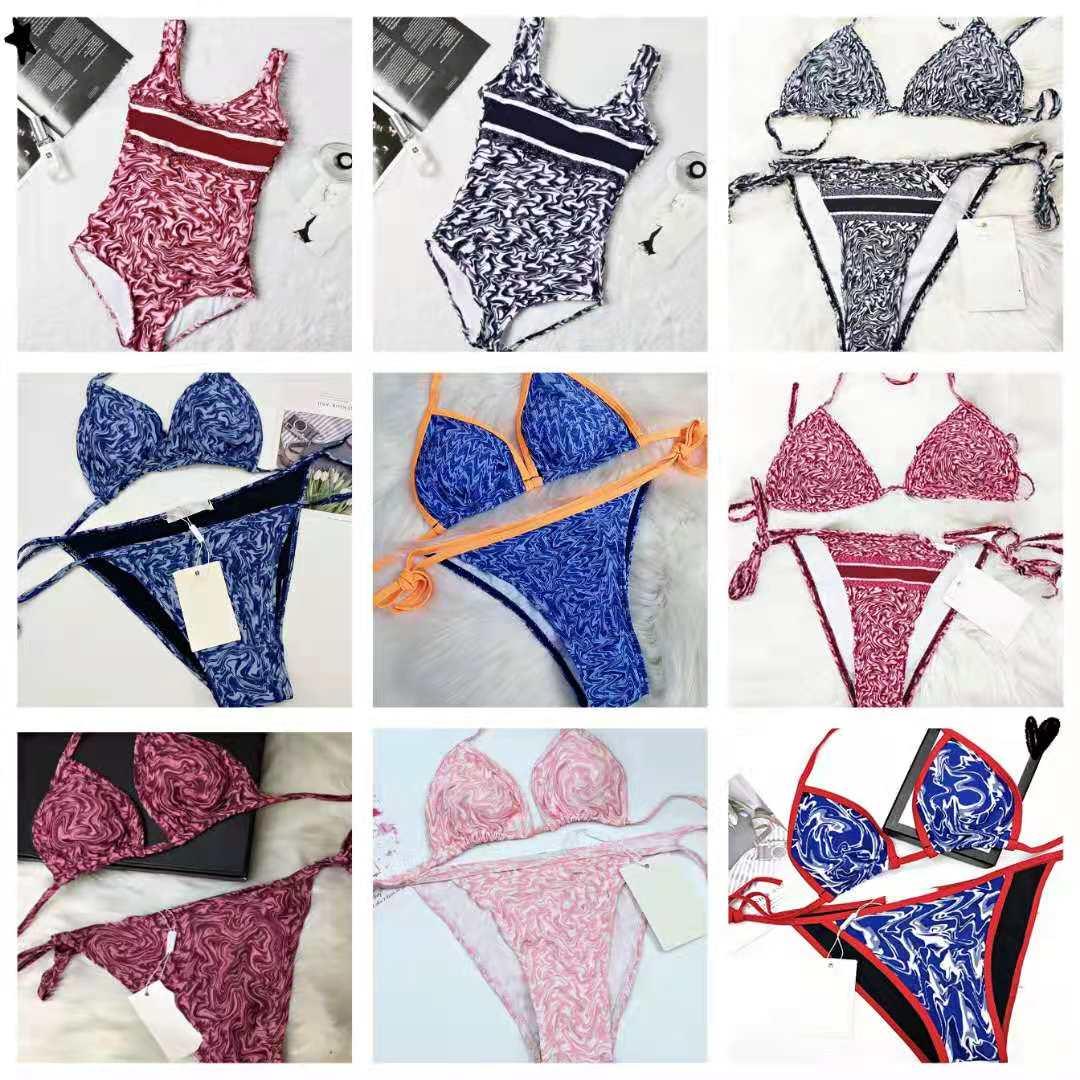 Womens Bikini Sexy Beach Bikinis Summer Splits Swimsuit Fashion Letter Printed Strappy Siamese Split Style Swimwear One Piece 2021
Womens Bikini Sexy Beach Bikinis Summer Splits Swimsuit Fashion Letter Printed Strappy Siamese Split Style Swimwear One Piece 2021