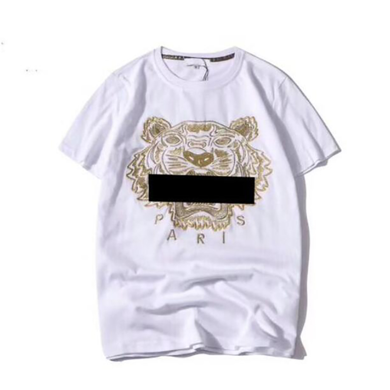 Designer Shirt Men T Shirts Summer Style Tiger Embroidery With Letters Tees Short Sleeve Casual tee Tops Asian Size S-XXL, White;black
Designer Shirt Men T Shirts Summer Style Tiger Embroidery With Letters Tees Short Sleeve Casual tee Tops Asian Size S-XXL, White;black