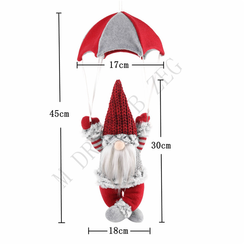 Christmas Santa Xmas Tree Hanging Ornament Doll Decoration For Home Pendant Gifts Drop Ornaments Party Supplies EEC2724 Free shipping
