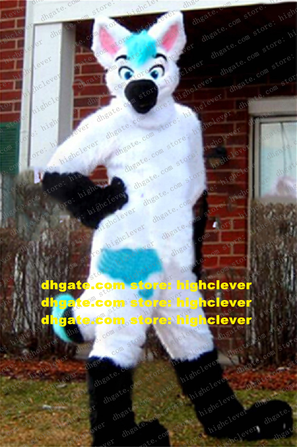 White Long Fur Furry Husky Dog Fox Wolf Mascot Costume Fursuit Adult Cartoon Advertising Drive Attract Popularity zz7676, As in photos
White Long Fur Furry Husky Dog Fox Wolf Mascot Costume Fursuit Adult Cartoon Advertising Drive Attract Popularity zz7676, As in photos