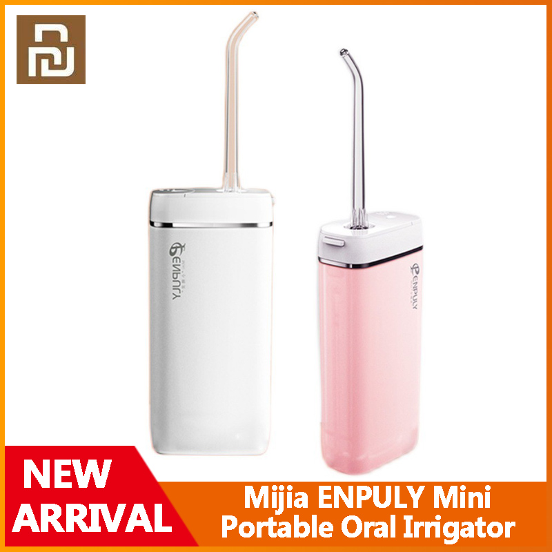 

Xiaomi Youpin Mijia ENPULY Mini Portable Oral Irrigator Dental Irrigators Teeth Water Flosser Bucal Tooth Cleaner Waterpulse 130ML