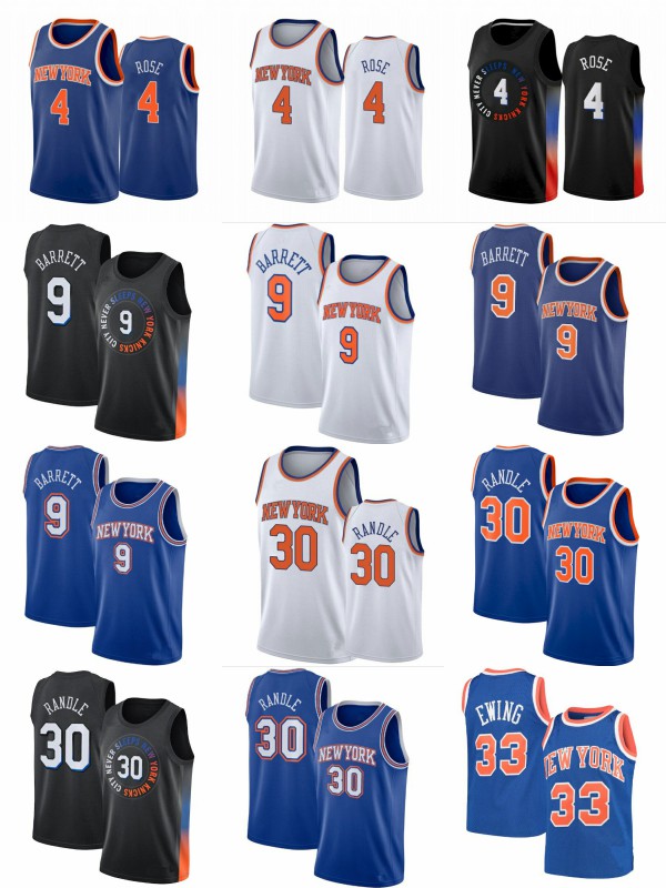 RJ 9 Barrett New Julius 30 Randle Basketball Jerseys Derrick York #4 Rose Knick Vintage Obi 1 Toppin Patrick 33 Ewing Black City Blue Stitched Jersey, My store(aryahome)
RJ 9 Barrett New Julius 30 Randle Basketball Jerseys Derrick York #4 Rose Knick Vintage Obi 1 Toppin Patrick 33 Ewing Black City Blue Stitched Jersey, My store(aryahome)