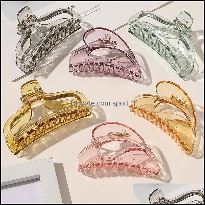 Clips & Barrettes Jewelry Jewelryfashion Claws Crab Clamp Hairgrip Large Plastic Claw Hairdressing Tool Hair Aessories For Women 6Ycxe Ssyjt
Clips & Barrettes Jewelry Jewelryfashion Claws Crab Clamp Hairgrip Large Plastic Claw Hairdressing Tool Hair Aessories For Women 6Ycxe Ssyjt