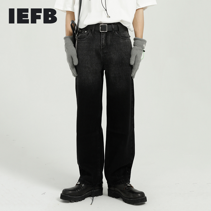 IEFB Men's Wear Korean Ins Trend High Waist Black Gray Casual Jeans Loose Straight Vintage Denim Trousers 9Y7164 210524, Smudge
IEFB Men's Wear Korean Ins Trend High Waist Black Gray Casual Jeans Loose Straight Vintage Denim Trousers 9Y7164 210524, Smudge