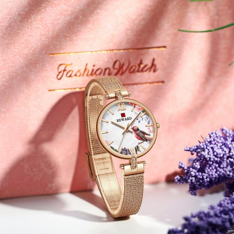 Wristwatches Top Brand Women's Watches Elegant Dress Watch Luxury Ultra-Thin Steel Mesh Band Quartz Ladies Wristwatch Relogio Feminino, Blue
Wristwatches Top Brand Women's Watches Elegant Dress Watch Luxury Ultra-Thin Steel Mesh Band Quartz Ladies Wristwatch Relogio Feminino, Blue