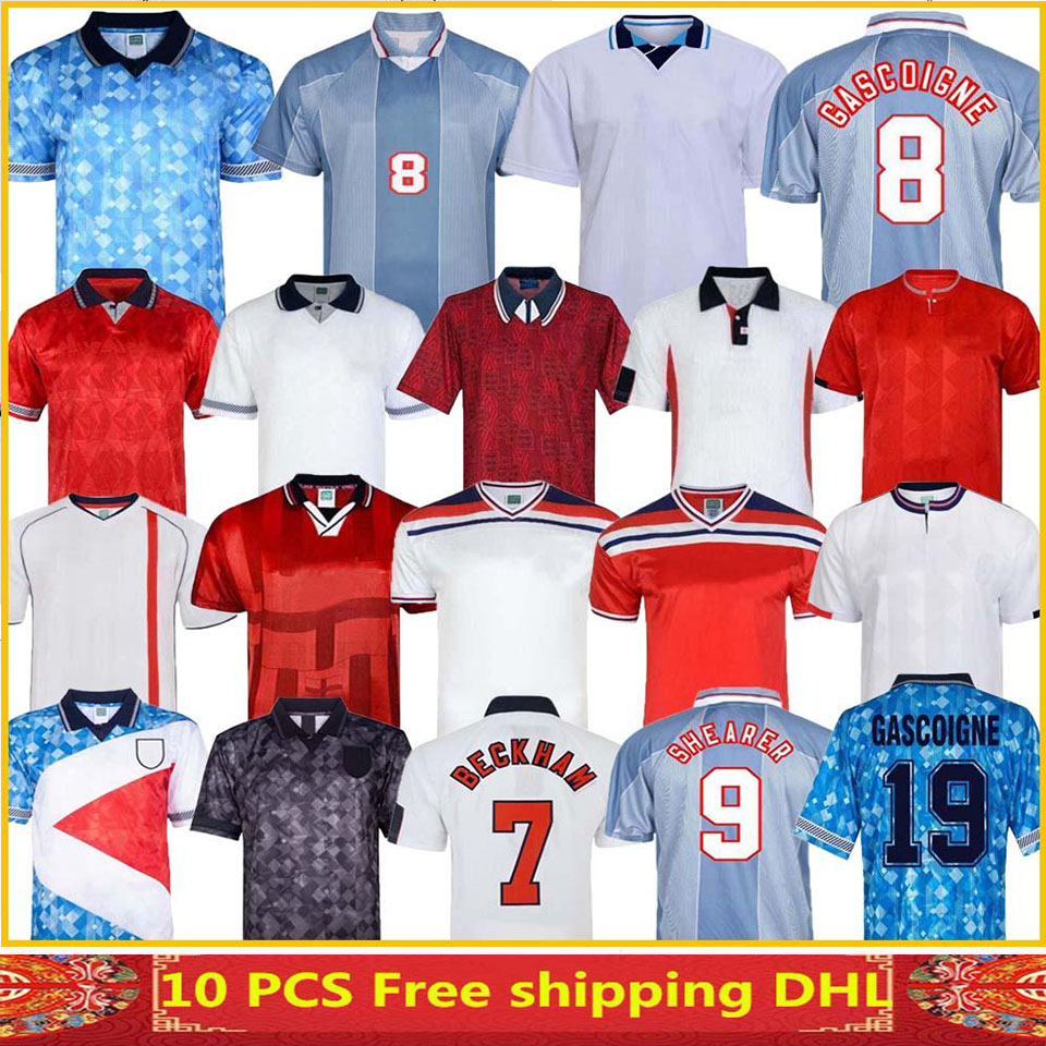 1986 1996 1990 Retro Jerseys black out mash up shirt 1982 98 2002 2008 Shearer Beckham Soccer Jersey 1989 Gerrard Scholes 1994 Gascoigne vintage classic, Ivory
1986 1996 1990 Retro Jerseys black out mash up shirt 1982 98 2002 2008 Shearer Beckham Soccer Jersey 1989 Gerrard Scholes 1994 Gascoigne vintage classic, Ivory