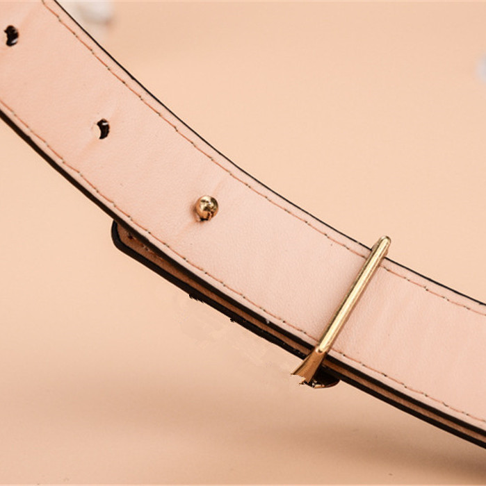 Retail Kids Belts 2021 Fashion Children Classic Needle Buckle Belt Lichee Pattern Boys Girls Teenager Cute Elegant Waistbands Gifts Wholesale
