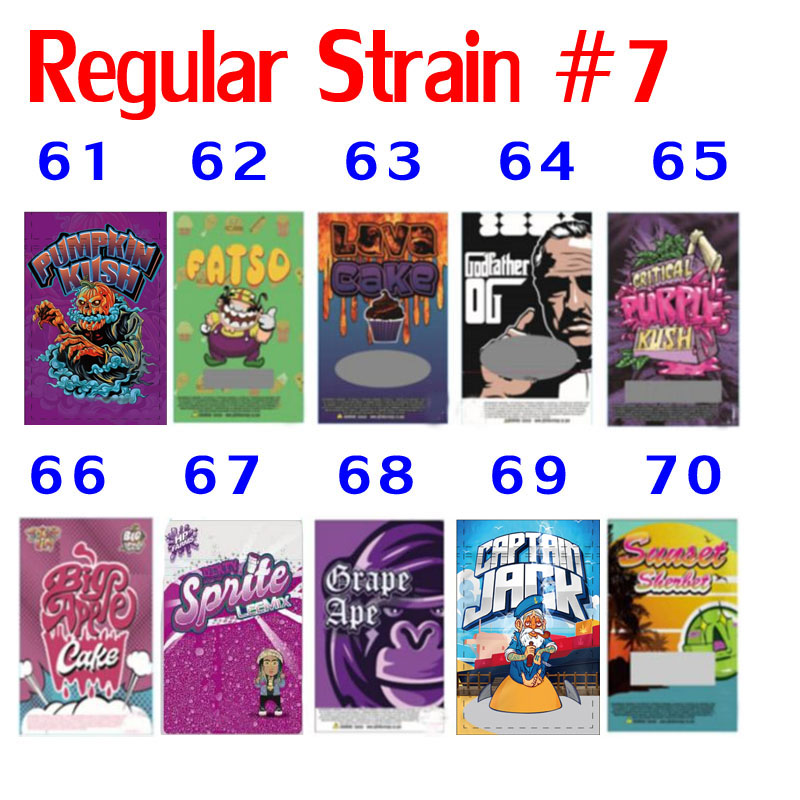 3.5G 7.0G smell proof package mylar bags REGULAR STRAIN lava cake purple kush grape ape sunset sherbert captian jack
3.5G 7.0G smell proof package mylar bags REGULAR STRAIN lava cake purple kush grape ape sunset sherbert captian jack