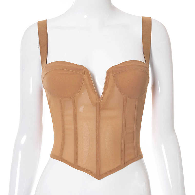Steampunk Bustiers Corsets Top Sexy Lingerie Chest Binder Bra Summer Y2k Body Shapewear Waist Trainer Gothic Clothing K21TP202 210712wtt