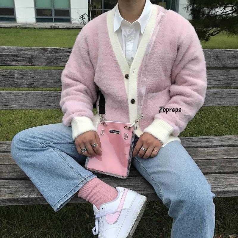 Golf Wang High Quality Le Fleur Soft Pink Cardigan Autumn Winter Sweater Tyler The Creator Women/Men Wool Jacket, White;black
Golf Wang High Quality Le Fleur Soft Pink Cardigan Autumn Winter Sweater Tyler The Creator Women/Men Wool Jacket, White;black