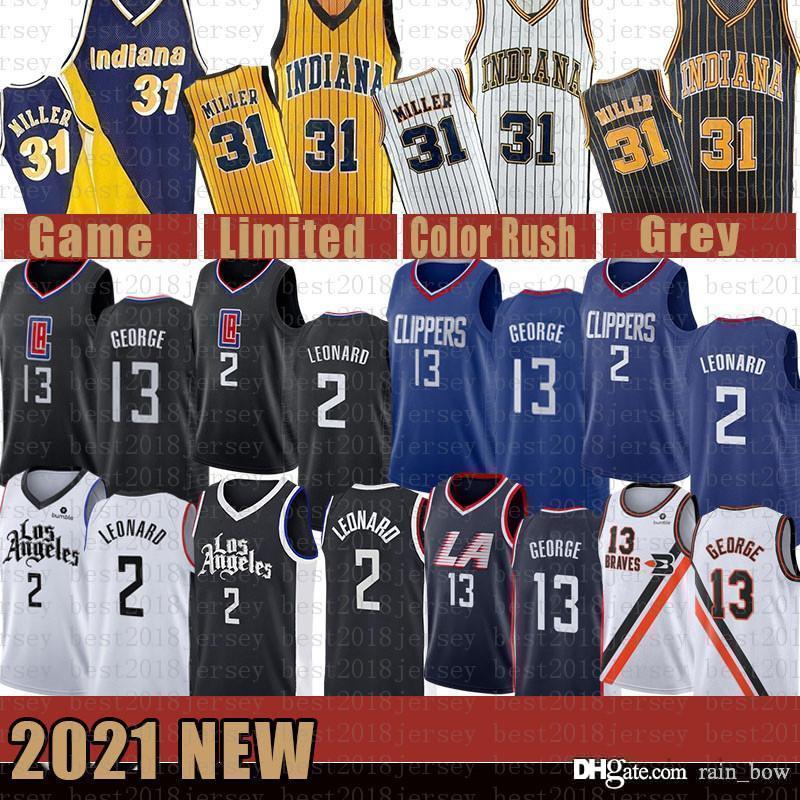 2021 New Basketball Jersey Los Angeles Clippers Indiana Pacers Mens Kawhi Paul 13 George 2 Leonard Reggie 31 Miller, Black;red
2021 New Basketball Jersey Los Angeles Clippers Indiana Pacers Mens Kawhi Paul 13 George 2 Leonard Reggie 31 Miller, Black;red
