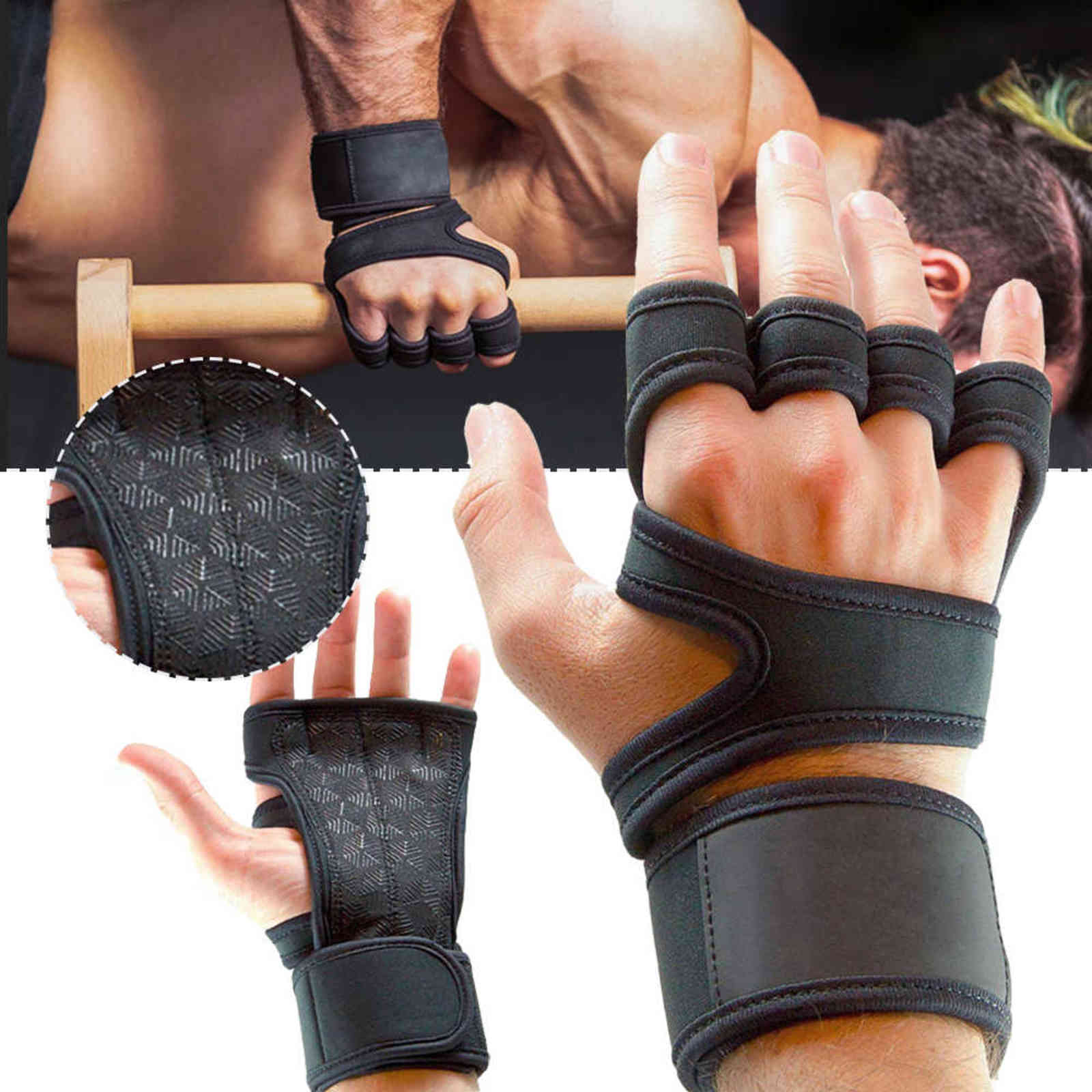 1 Pair slip Sports Gym Fitness Gloves Shockproof Weight Lifting Training Glove Half Finger MTB Cycling Gloves for Men Women, 1 pc
1 Pair slip Sports Gym Fitness Gloves Shockproof Weight Lifting Training Glove Half Finger MTB Cycling Gloves for Men Women, 1 pc