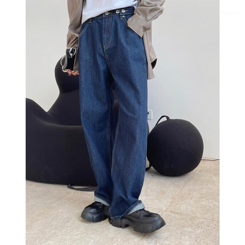 Women' Jeans Autumn European And American Retro Fashionable High Waist Wide Leg Casual Loose Show Thin Dark Blue Wash Pants
Women' Jeans Autumn European And American Retro Fashionable High Waist Wide Leg Casual Loose Show Thin Dark Blue Wash Pants