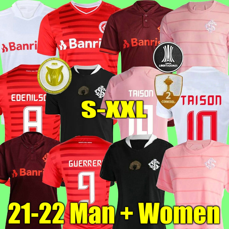 21/22 SC Internacional Soccer Jersey EDENILSON YURI ALBERTO TAISON Black Excellence Outubro Rosa Special 2021 2022 Camisa Inter Home Away Th, Black;yellow
21/22 SC Internacional Soccer Jersey EDENILSON YURI ALBERTO TAISON Black Excellence Outubro Rosa Special 2021 2022 Camisa Inter Home Away Th, Black;yellow