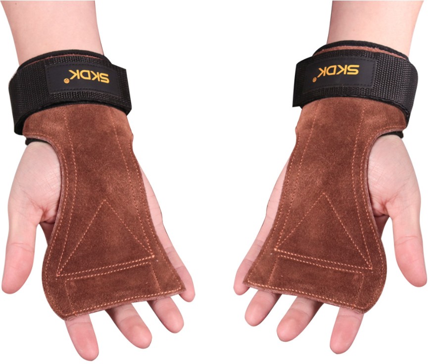 Wrist Support 1pcs 10Hand Grip Cowhide Crossfit Gym Fitness Guard Palm Protectors Guards Pad Strap Pull Up Cycling Weight Lifting Gloves
Wrist Support 1pcs 10Hand Grip Cowhide Crossfit Gym Fitness Guard Palm Protectors Guards Pad Strap Pull Up Cycling Weight Lifting Gloves