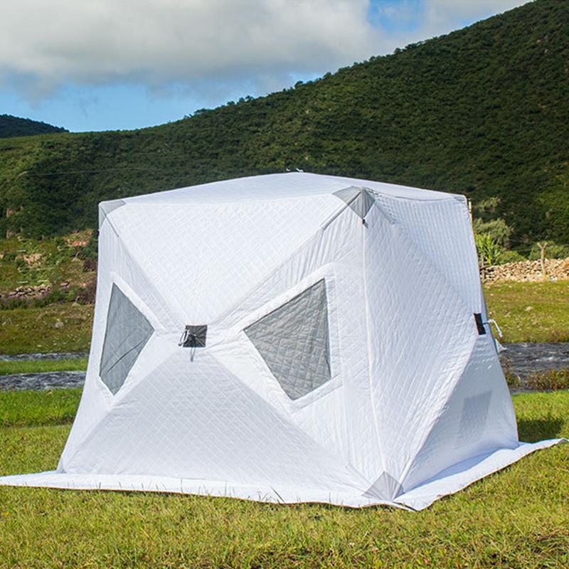 Tents And Shelters Winter Fishing Tent 3Layer Thickened Ice Windproof Automatic For Shelter Outdoor Warm
Tents And Shelters Winter Fishing Tent 3Layer Thickened Ice Windproof Automatic For Shelter Outdoor Warm