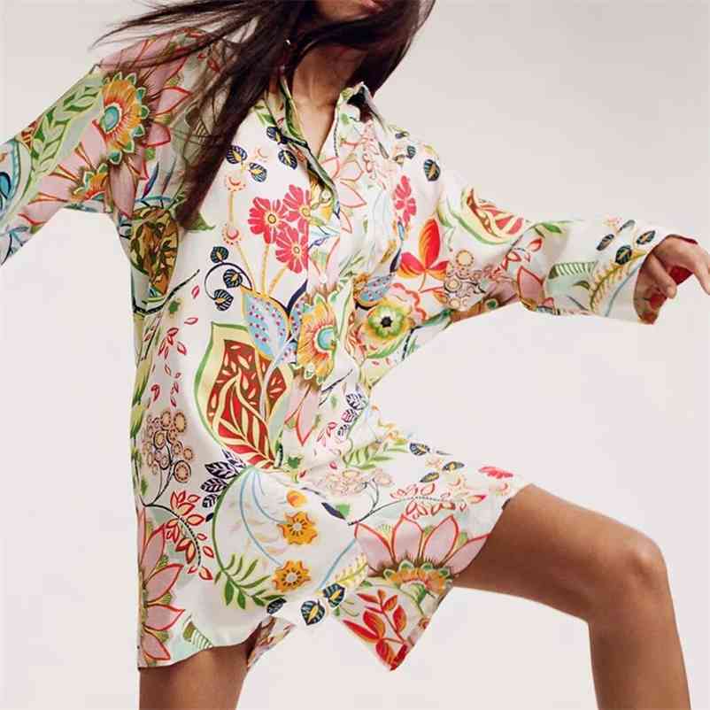 women shirt dress summer long sleeve Lapel floral printed fashion female 210524, Mixed color
women shirt dress summer long sleeve Lapel floral printed fashion female 210524, Mixed color