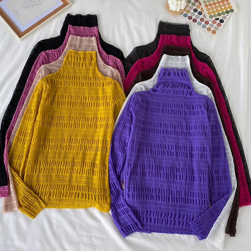 Blouse Women Long Sleeve Turtleneck Chiffon Blouse Shirt Tops For Women Blusa Blusas Mujer De Moda Women Clothing D963 210602, Yellow
Blouse Women Long Sleeve Turtleneck Chiffon Blouse Shirt Tops For Women Blusa Blusas Mujer De Moda Women Clothing D963 210602, Yellow