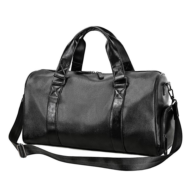 Duffel Bags Large Leather Luxury Handbags Men Business Bag Travel Baggage Big Tote Short-distance Luggage Sports Gym