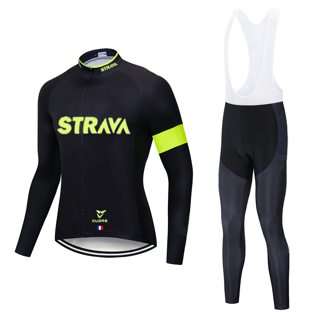 Men's Tracksuits STRAVA Pro Team Long Sleeve Cycling Jersey Set Bib Pants Ropa Ciclismo Bicycle Clothing MTB Bike Uniform Men Clothes, Gray
Men's Tracksuits STRAVA Pro Team Long Sleeve Cycling Jersey Set Bib Pants Ropa Ciclismo Bicycle Clothing MTB Bike Uniform Men Clothes, Gray