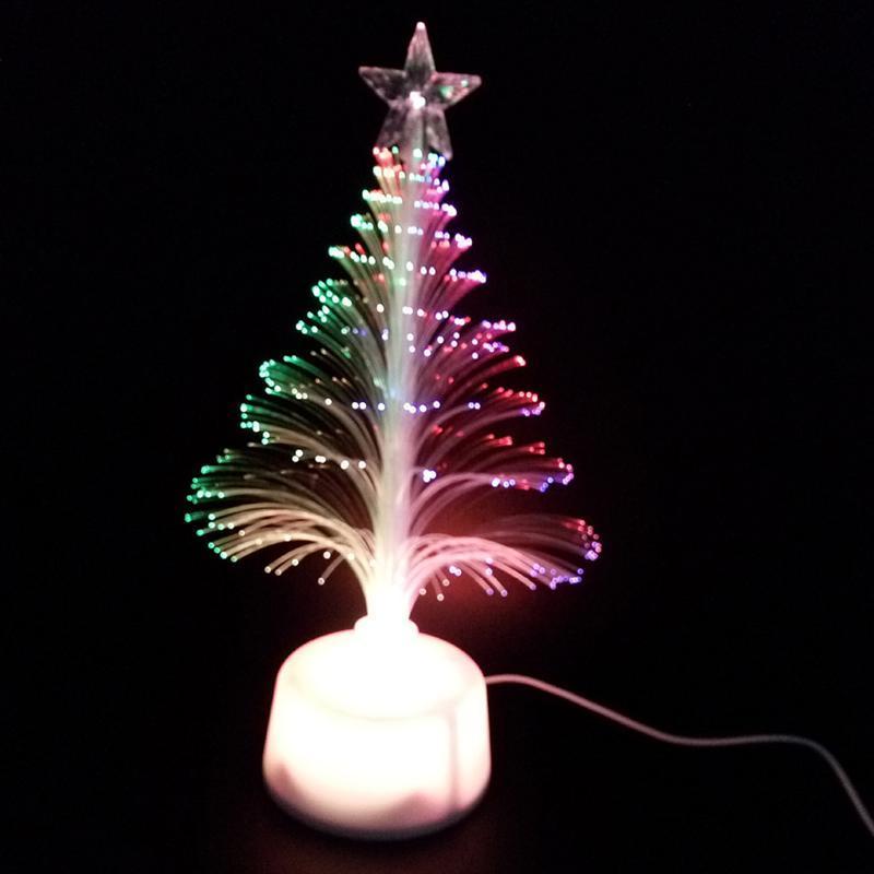 Christmas Decorations 1 Pc Mini Tree USB Connection LED Fiber Optical Lamp Night Light For Bedroom Home
Christmas Decorations 1 Pc Mini Tree USB Connection LED Fiber Optical Lamp Night Light For Bedroom Home