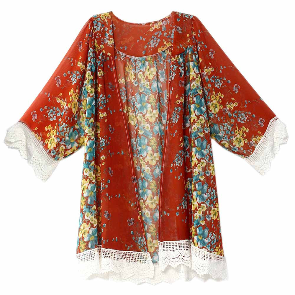 Women's Cape Fashion-Women New Lace Tassel Shawl Kimono Style Flower print Casual Crochet Chiffon Coat Cover Up Blouse 7styles 7XU, Mixed style
Women's Cape Fashion-Women New Lace Tassel Shawl Kimono Style Flower print Casual Crochet Chiffon Coat Cover Up Blouse 7styles 7XU, Mixed style