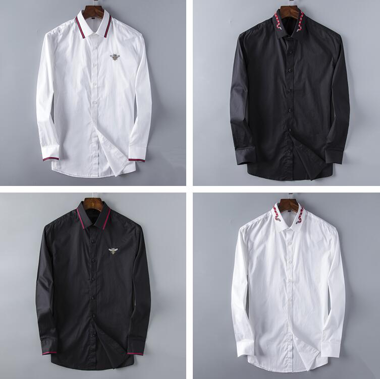 men's shirts casual polo XXXL 2021 American business brand slim Little bee printing,Men long sleeved shirts, men Black and white shirt
men's shirts casual polo XXXL 2021 American business brand slim Little bee printing,Men long sleeved shirts, men Black and white shirt