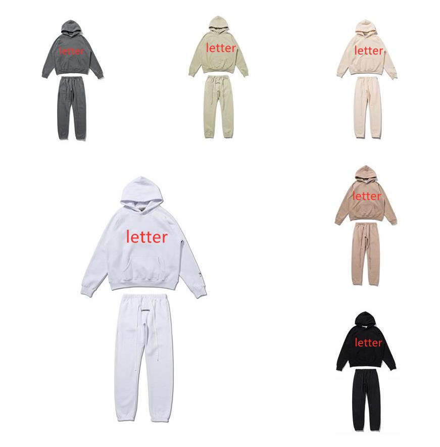 Spring ESS mens womens Essentials tracksuits hoodies sweatshirts women men essential tracksuit crewneck fog pullover hoodies+ long pants jog, Gray
Spring ESS mens womens Essentials tracksuits hoodies sweatshirts women men essential tracksuit crewneck fog pullover hoodies+ long pants jog, Gray