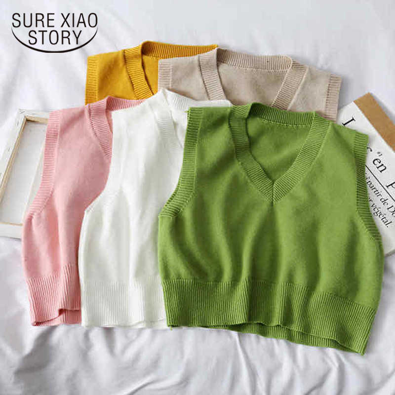 Vest Loose Sweater Femme Autumn WInter Casual Sleeveless Sweater Vest Women V-Neck Pullover Women Knitted Vest Jumper Pull 11831 210527, Pink
Vest Loose Sweater Femme Autumn WInter Casual Sleeveless Sweater Vest Women V-Neck Pullover Women Knitted Vest Jumper Pull 11831 210527, Pink