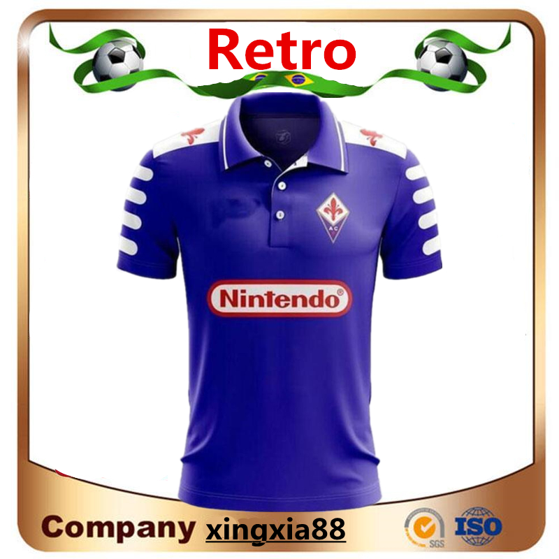 1998/1999 Retro Edition Florence Soccer Jersey 98/99 Florence #9 BATISTUTA #10 RUI COSTA Soccer Shirt futbol maillot de foot
1998/1999 Retro Edition Florence Soccer Jersey 98/99 Florence #9 BATISTUTA #10 RUI COSTA Soccer Shirt futbol maillot de foot