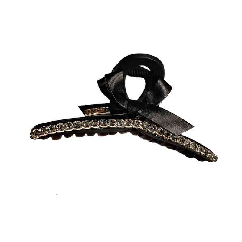 Hair Accessories Jewelry East Gate Same Style Rhinestone Butterfly Clip Plate Grip Elegant Temperament