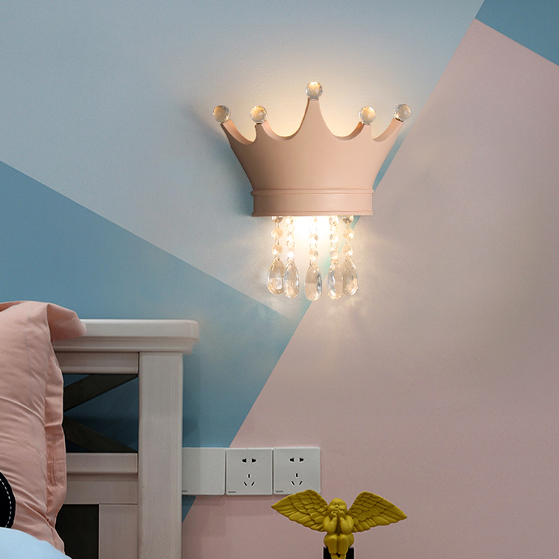 American Home Crown Wall Lamps Modern Simple Living Room Background Crystal Wall Light Aisle Bathroom Miroor Lighting Nordic Bedroom Bedside led Lights Fixtures
American Home Crown Wall Lamps Modern Simple Living Room Background Crystal Wall Light Aisle Bathroom Miroor Lighting Nordic Bedroom Bedside led Lights Fixtures