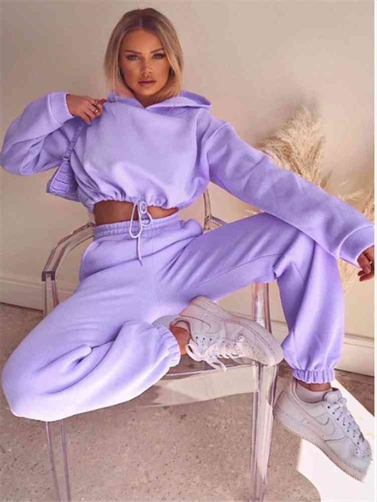 spring autumn streetwear crop women joggers 2 piece sets hooded sweatshirt pants two piece set tracksuit outfits sweatpants, White
spring autumn streetwear crop women joggers 2 piece sets hooded sweatshirt pants two piece set tracksuit outfits sweatpants, White