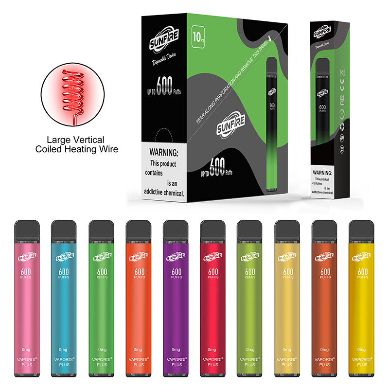 Newest Plus Vapordi 600 puffs disposable electronic cigarette 2ml spring cartridge device 0mg 20mg 50mg strength 550mah battery energy 10 colors
Newest Plus Vapordi 600 puffs disposable electronic cigarette 2ml spring cartridge device 0mg 20mg 50mg strength 550mah battery energy 10 colors