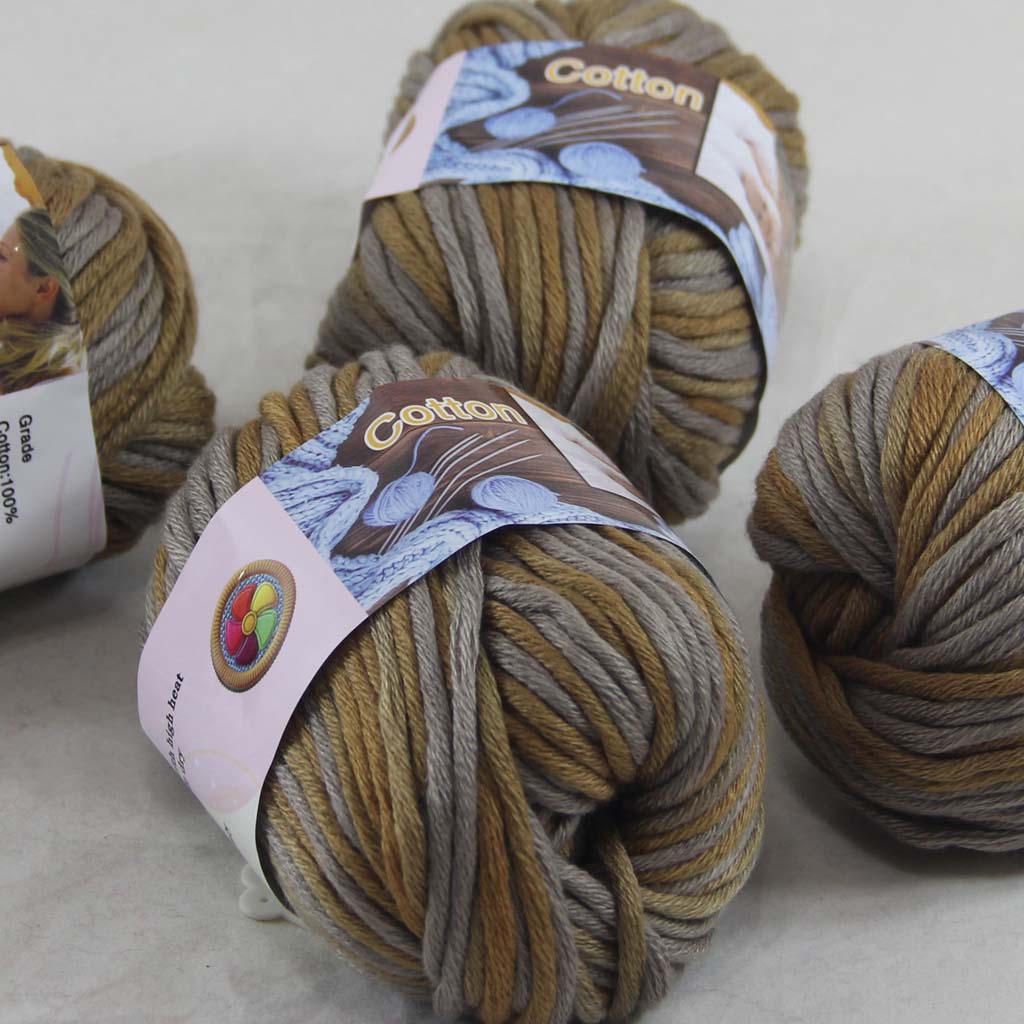 Sale LOT 4 BallsX50g Special Thick Worsted 100% Cotton Yarn hand Knitting Gray Peru 422-43-4, Multi-colored
Sale LOT 4 BallsX50g Special Thick Worsted 100% Cotton Yarn hand Knitting Gray Peru 422-43-4, Multi-colored