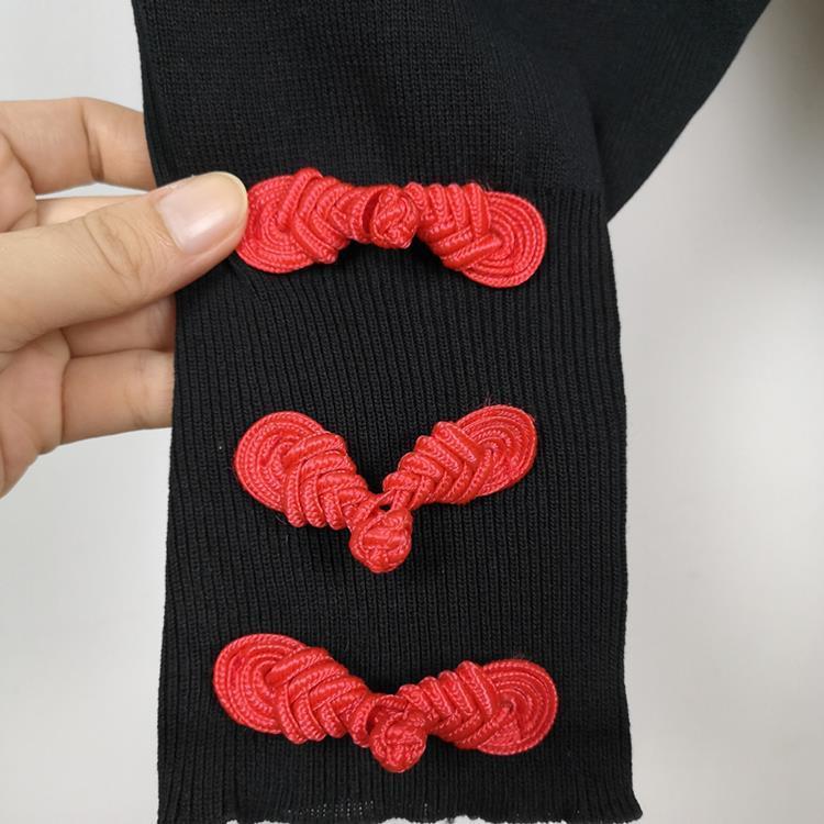 Nomikuma Autumn New Knitted Harem Pants Korean Buttons Lace Up Stretch Waist Sweater Trousers Causal Women Ankle Pant 6D161 210427