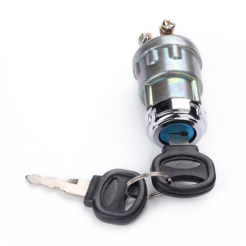 Universal Car Boat 12V 4 Position Ignition Starter Switch With 2 Keys For Petrol Engine Farm Machines Harvesting Machines Delivers