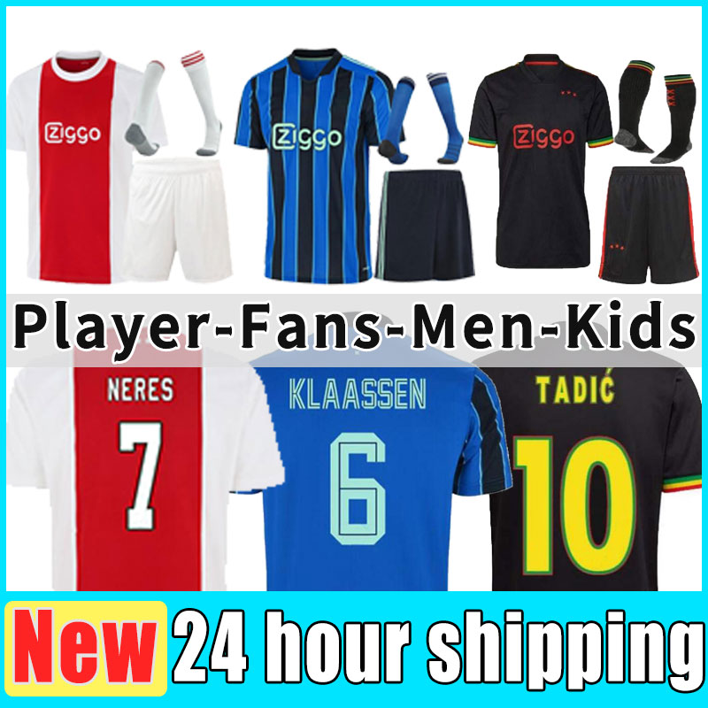 amsterdam soccer jersey 2021 2022 KUDUS ANTONY BLIND PROMES TADIC NERES CRUYFF 21 22 men + kids kit football shirt ajaxes uniforms home away third black full set socks, Home+patch
amsterdam soccer jersey 2021 2022 KUDUS ANTONY BLIND PROMES TADIC NERES CRUYFF 21 22 men + kids kit football shirt ajaxes uniforms home away third black full set socks, Home+patch