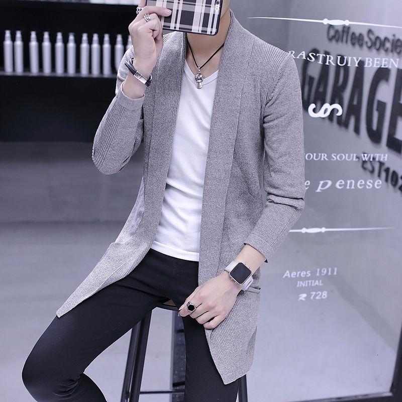 Men's Trench Coats 2021 Autumn Jacket Brand Mid-length Sweaters Cardigan Long-sleeved Korean Casual All-match Clothing, Black
Men's Trench Coats 2021 Autumn Jacket Brand Mid-length Sweaters Cardigan Long-sleeved Korean Casual All-match Clothing, Black